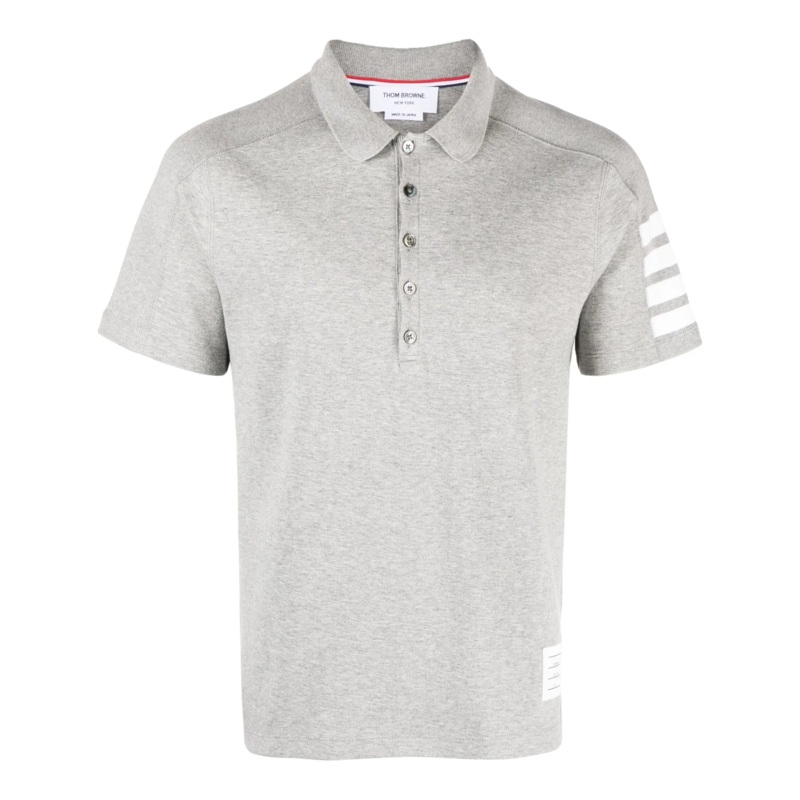 Cotton 4-Bar Short Sleeve Polo Men