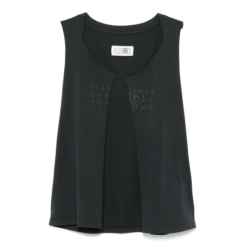 Heavy Cotton Jersey Vest