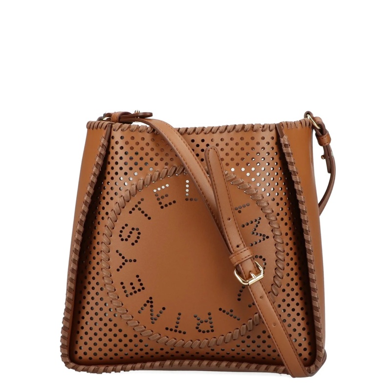 Logo Crossbody Bag Perforated