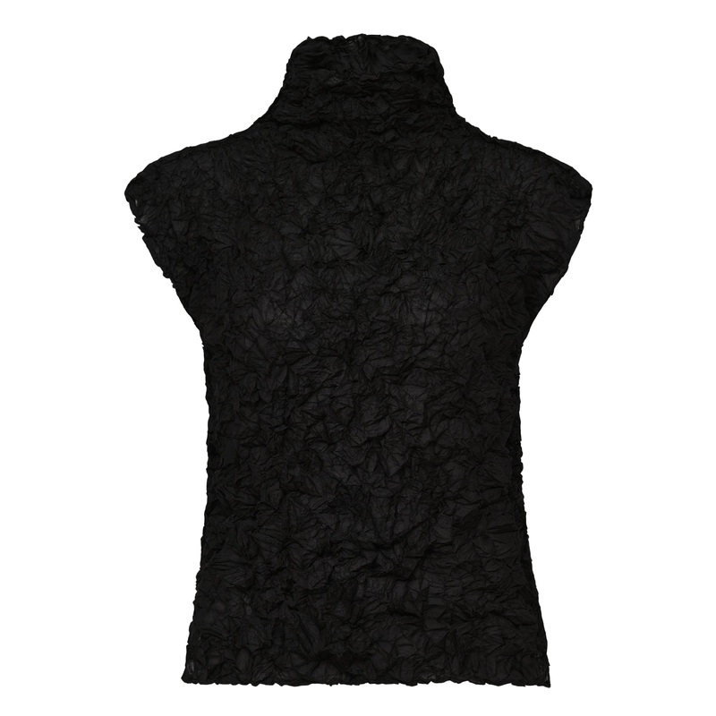 Meringue Top High Neck Tank Top