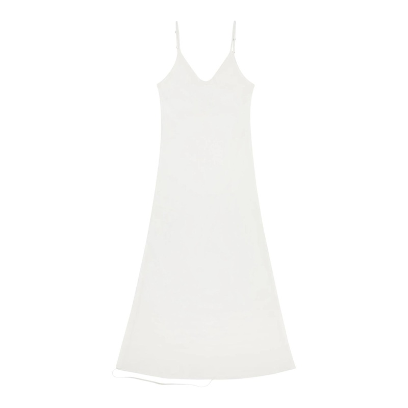 Silk Crepe De Chine Dress