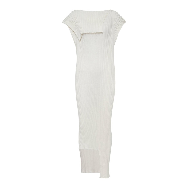 Sparkling Merino Rib Knit Dress