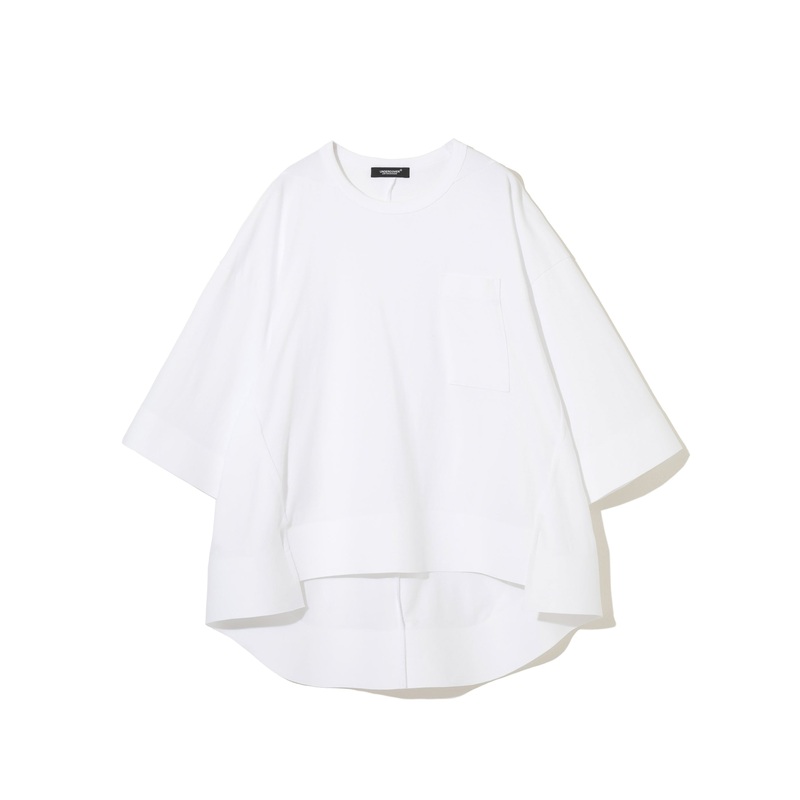 Asymmetrical Hem Oversized Tee