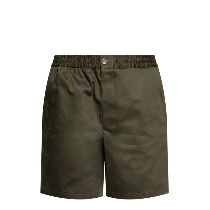 Exclusive Compact Cotton Satin Shorts