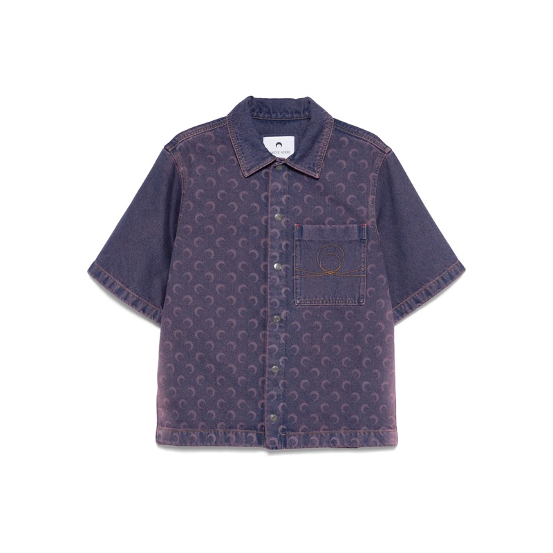 Moon Laser Denim Workwear Shirt