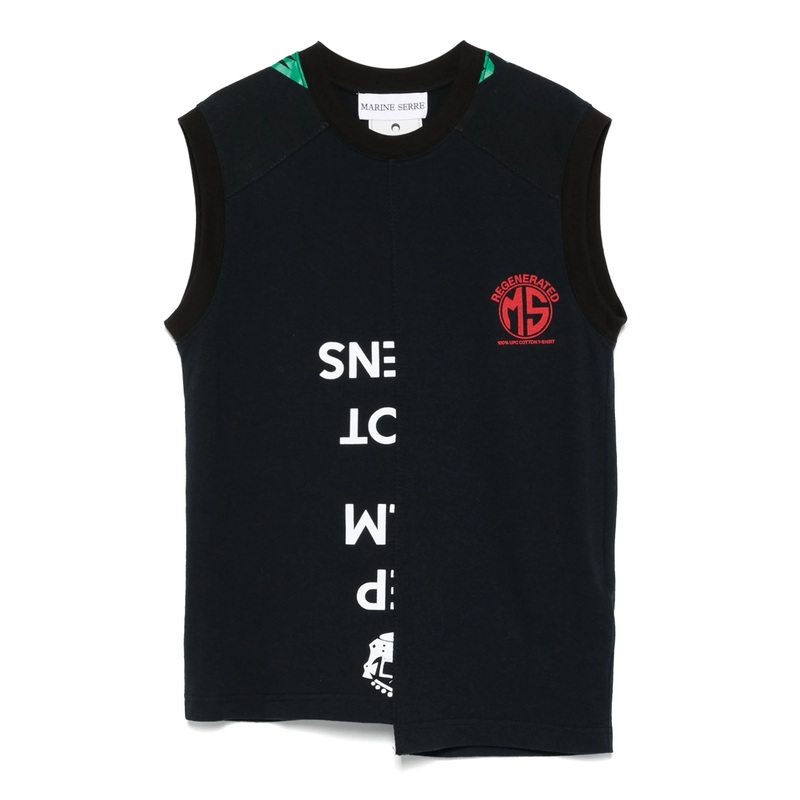Regenerated Graphic T-Shirts Tank Top
