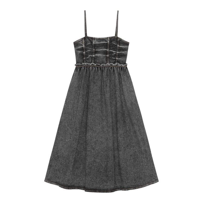 Stretch Future Denim Strap Dress