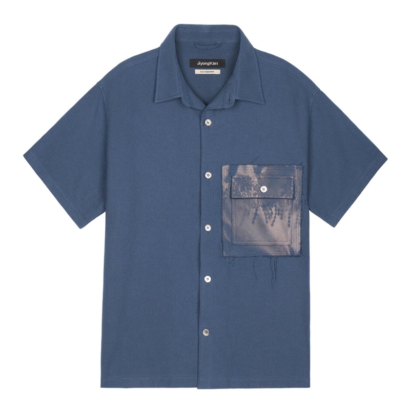 Sun-Bleached Patch Pocket Shirt