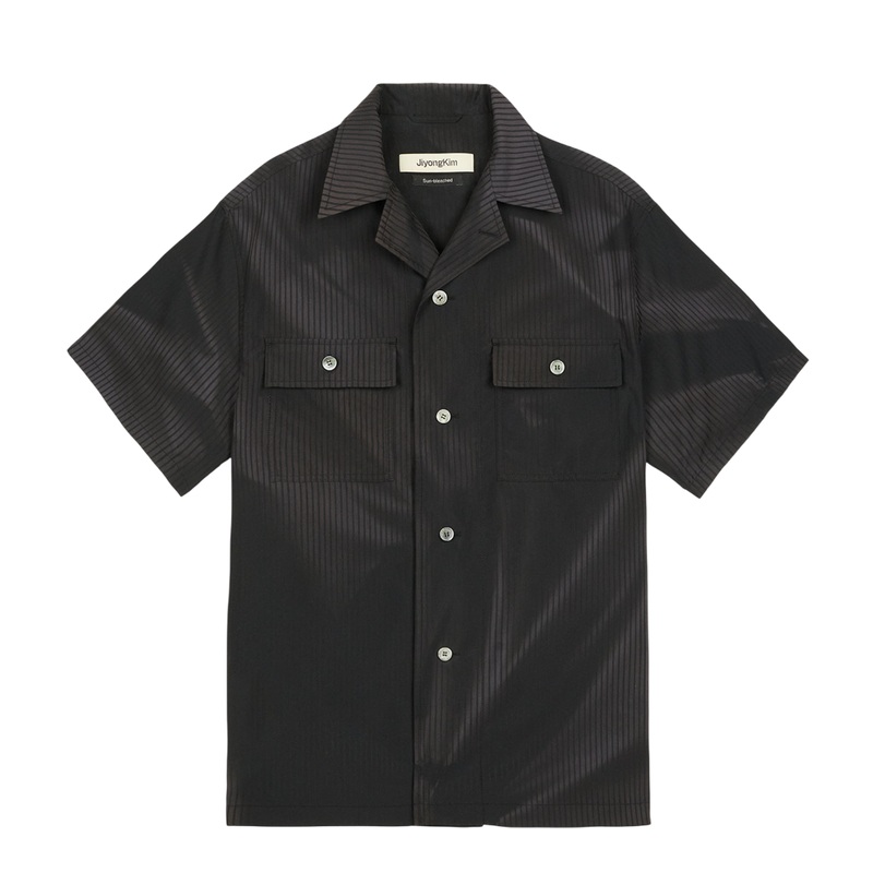 Sun-Bleached Tailored Collar Shirt