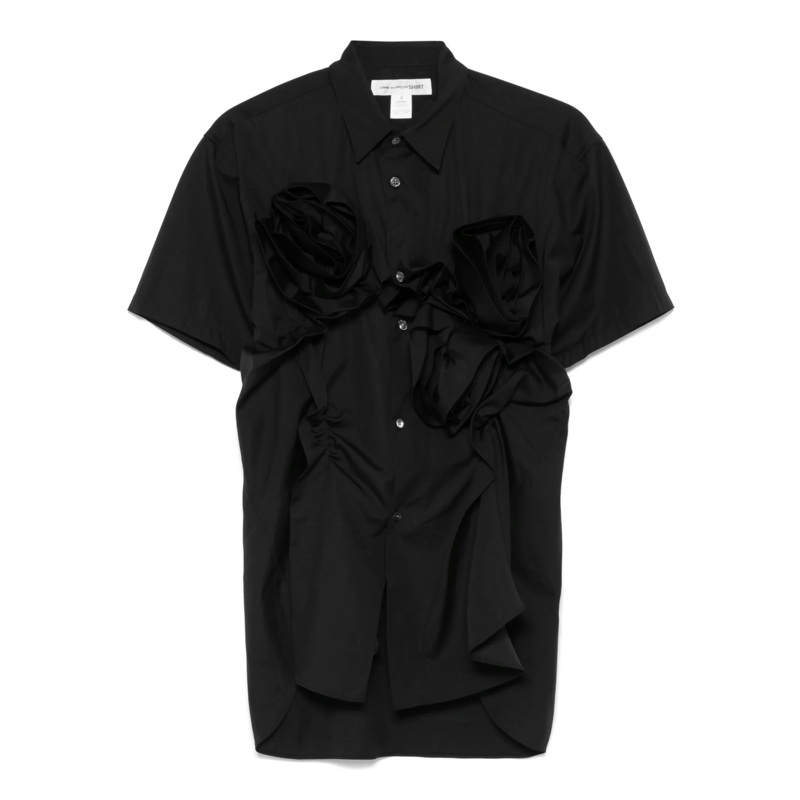 Yarn Dyed Cotton Plain Poplin Shirt