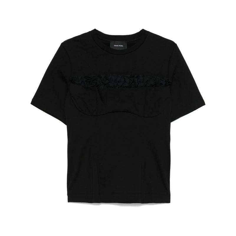 Balconette Bust Detail T-Shirt