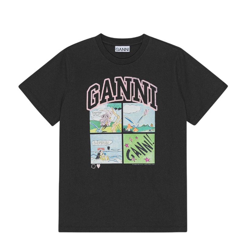 Basic Jersey Teddy Relaxed T-Shirt