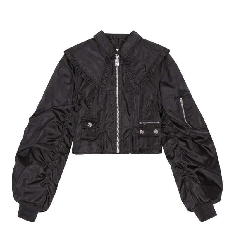 Duchesse Nylon Fitted Jacket