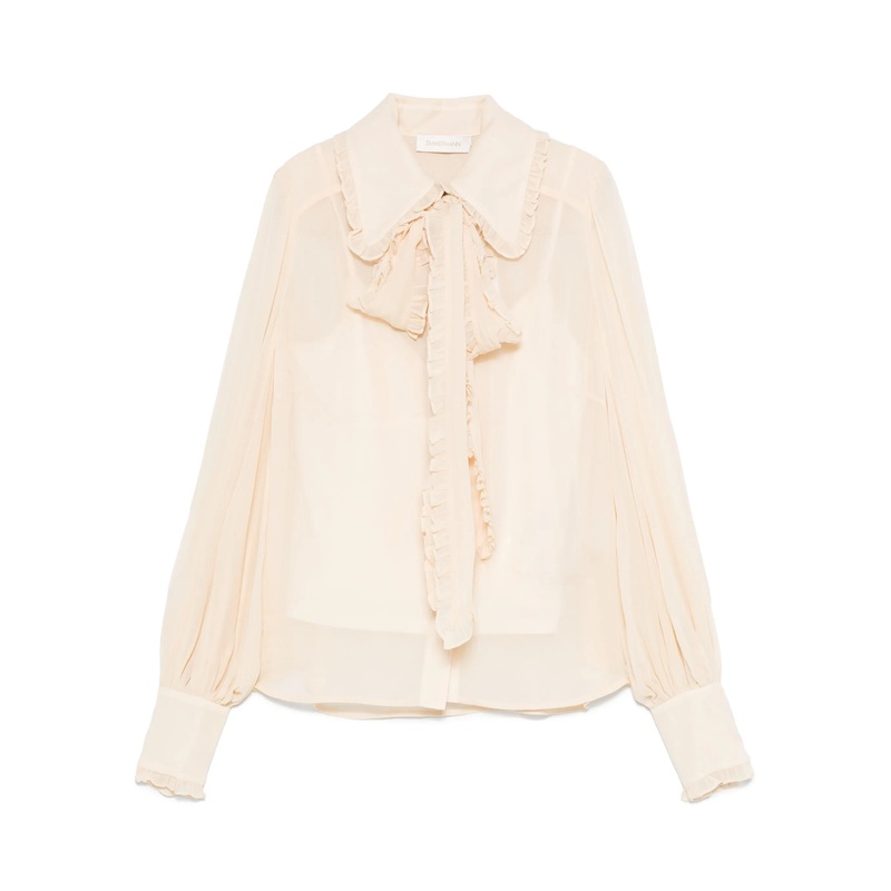 Georgette Bow Shirt