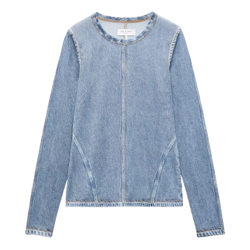 Miramar Mesh Long Sleeve Top