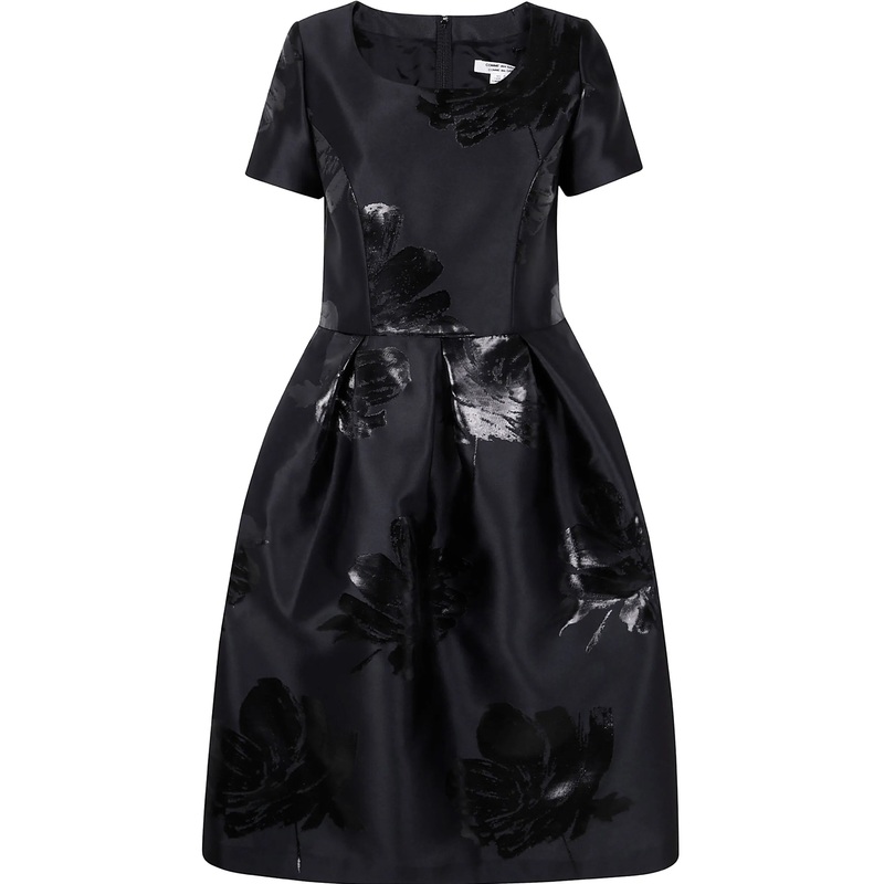 Polyester Jacquard Floral Pattern Dress