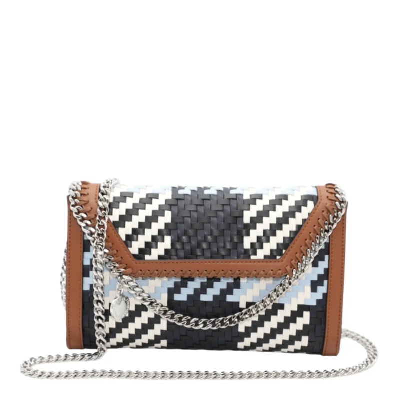 Falabella Mini Crossbody Woven