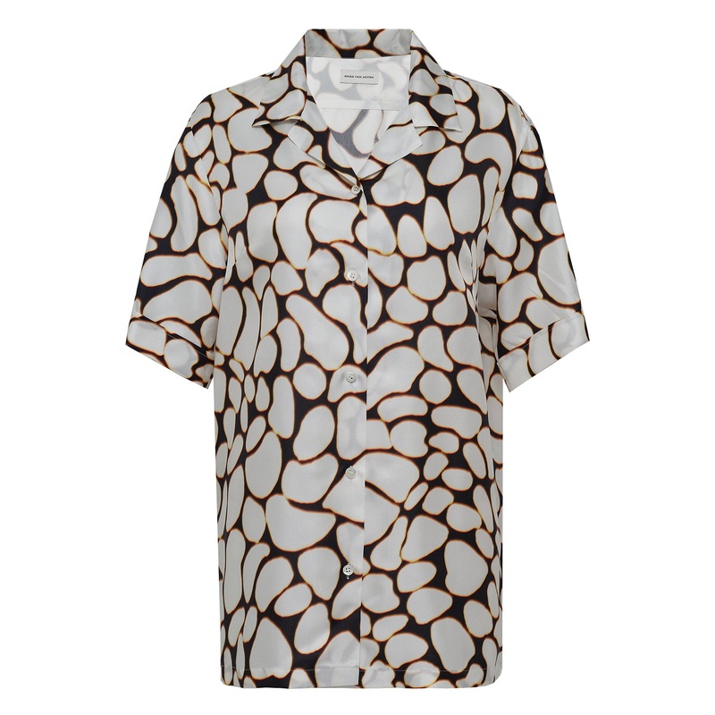 Regular Fit Short Sleeve Camp Top