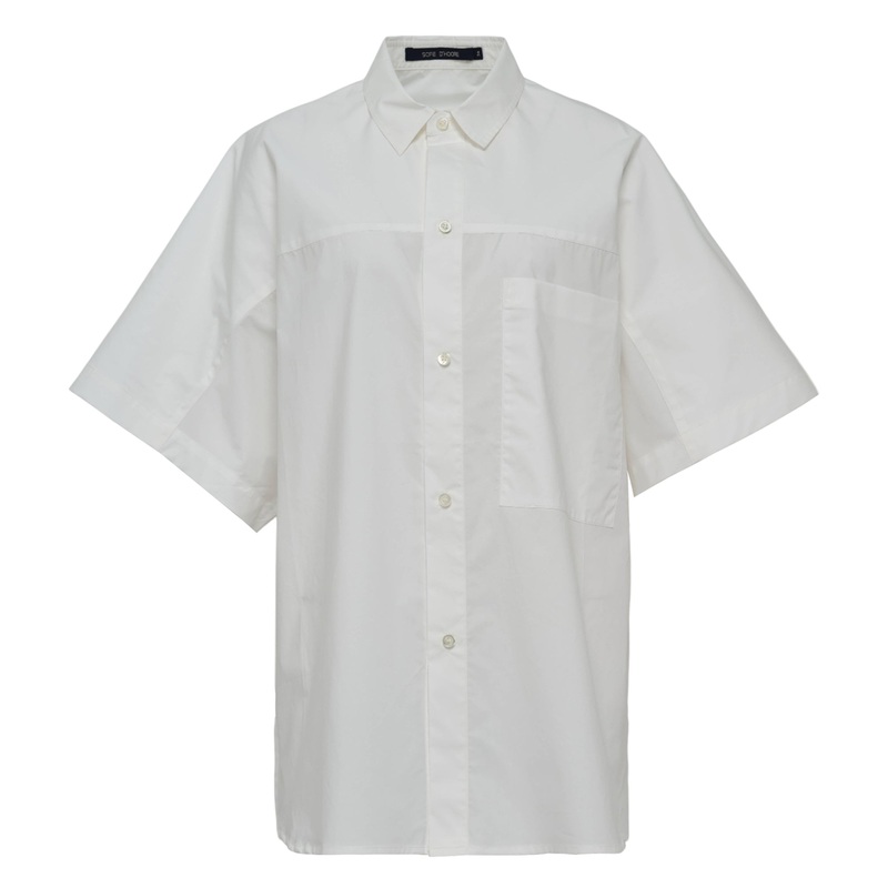 Short Sleeve Top With Pokcet