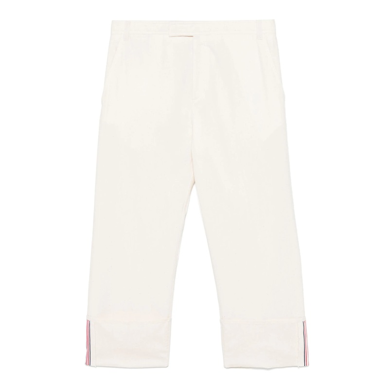 Unconstructed Straight Leg Pants Men