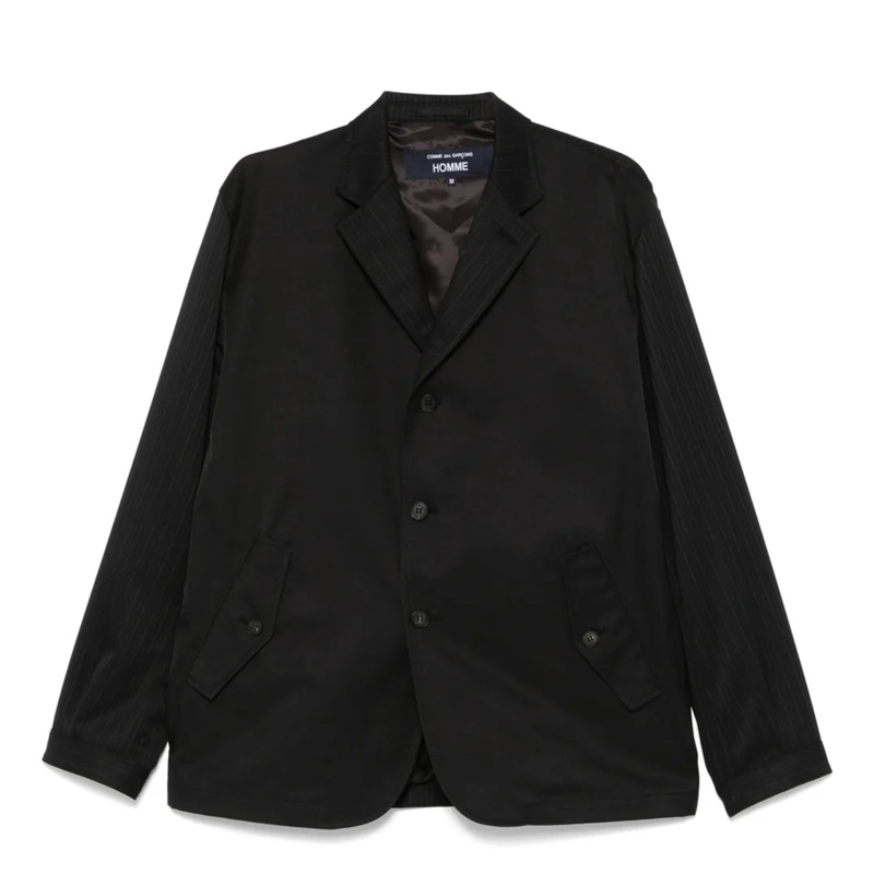 Wool Gabardine Stripes Jacket