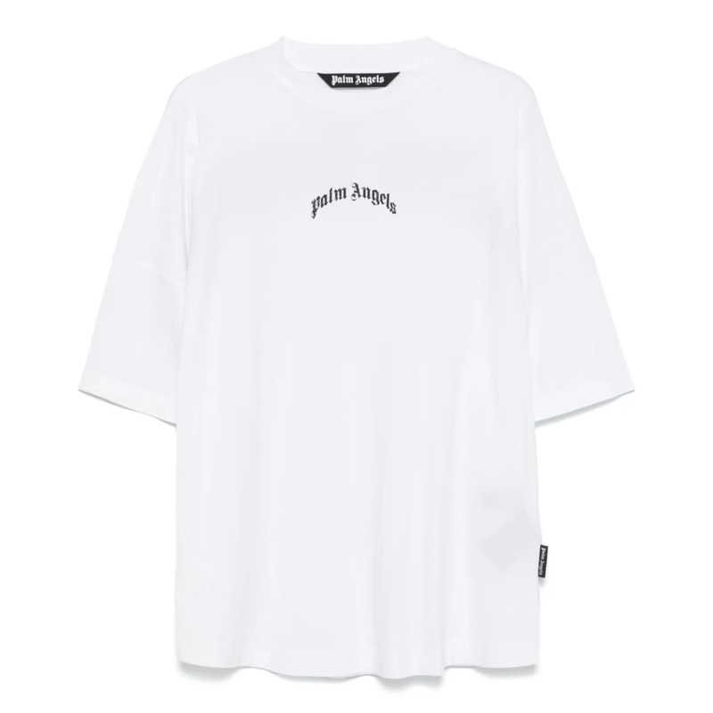 Back Curved Logo Oversize Tee