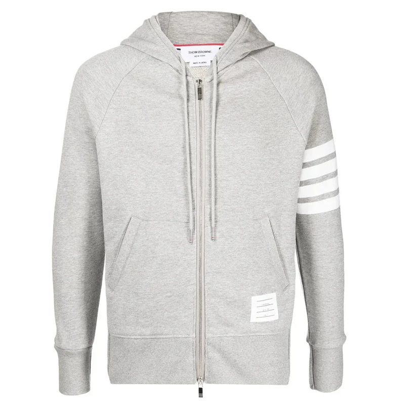 Classic Loopback 4-Bar Zip Hoodie Men