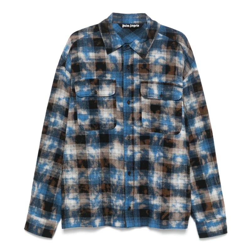 Curved Logo Check Shirt