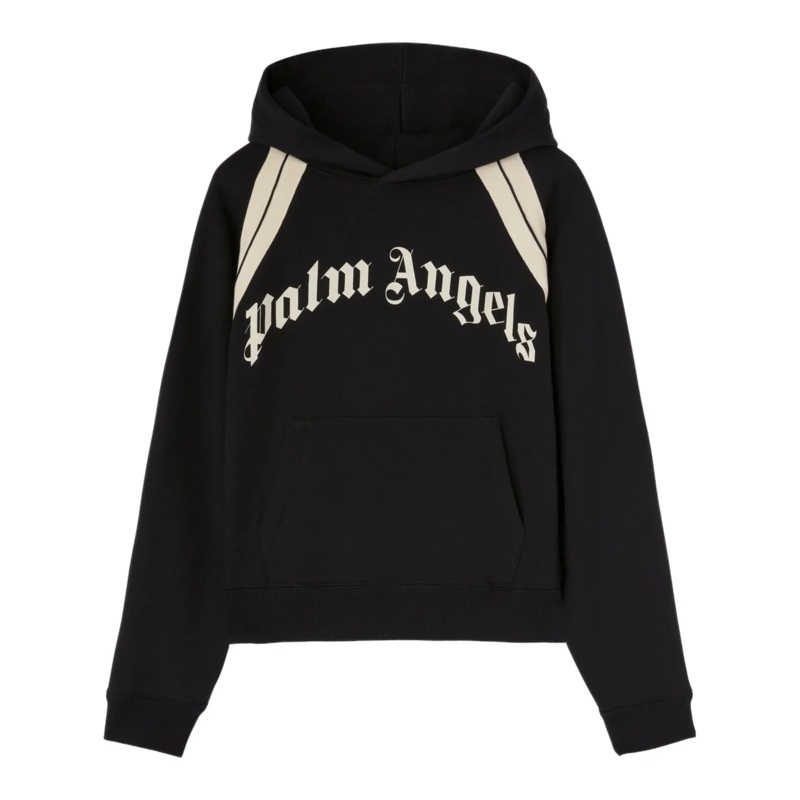 Curved Logo Track Hoodie