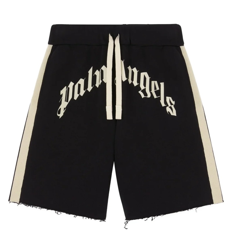 Curved Logo Track Sweatshorts