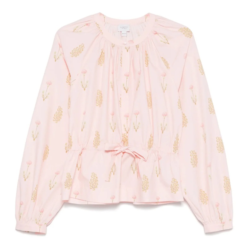 Popeline Printed Blouse