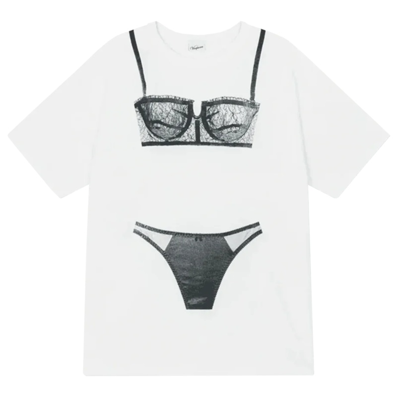 Women Trompe L’Oeil Tall Tee