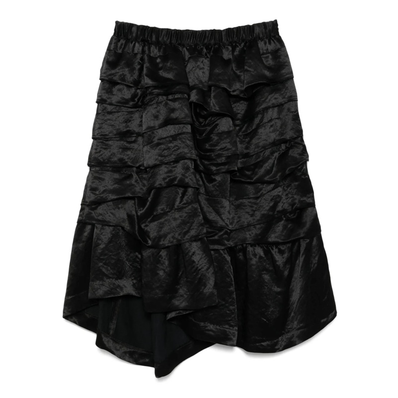 Acetate Rerime Satin Skirt