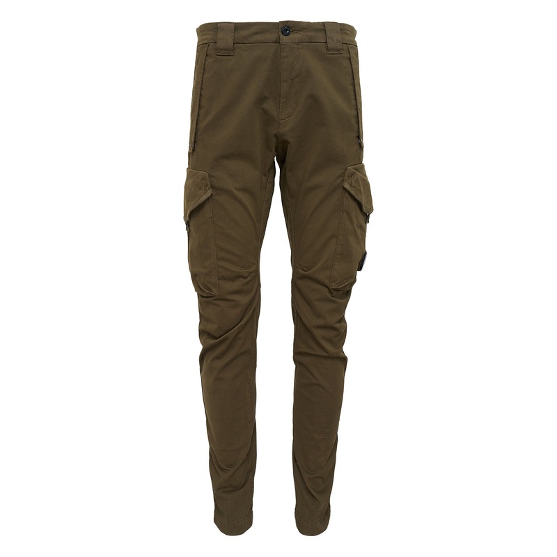 Cargo Pant In Stretch Satin