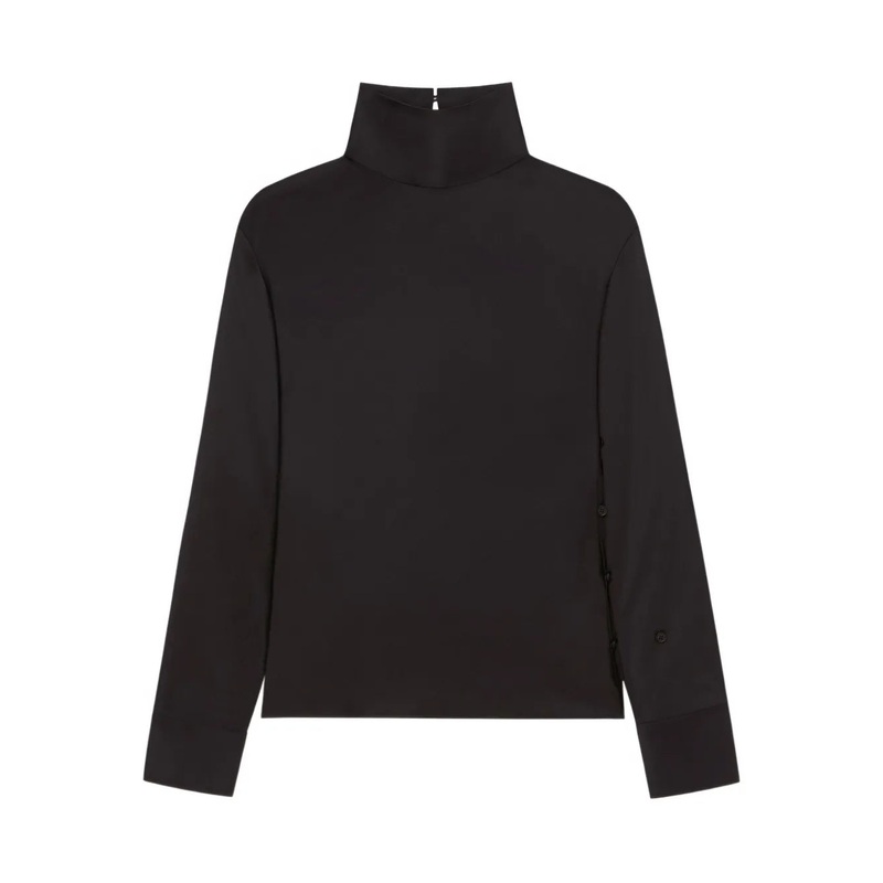 Off-Shoulder Satin Top