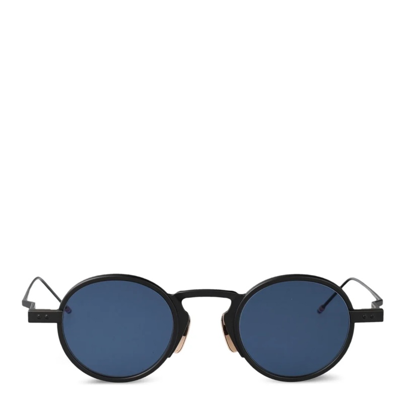 Round Sunglasses In Titanium Unisex