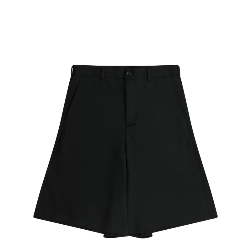 Wool Gabardine Shorts
