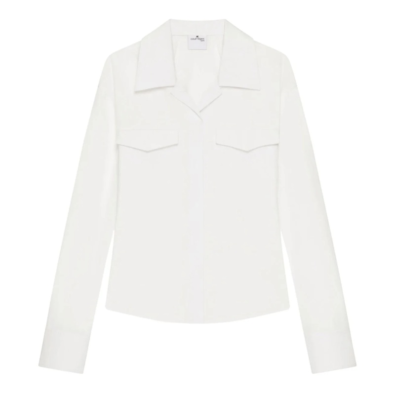 2-Pocket Poplin Shirt