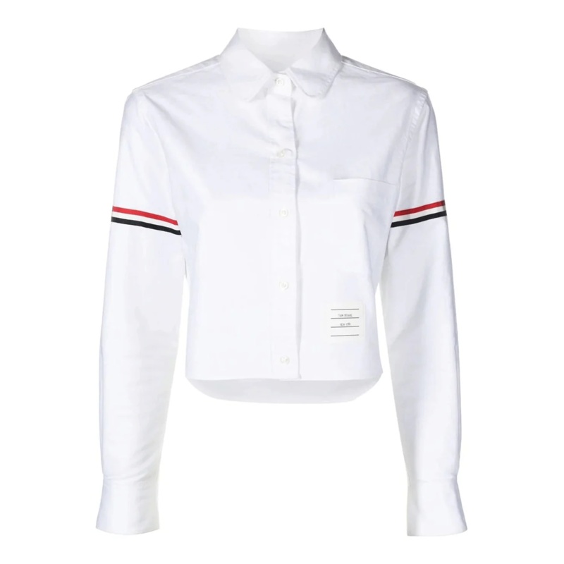 Classic Cropped Round Collar Top