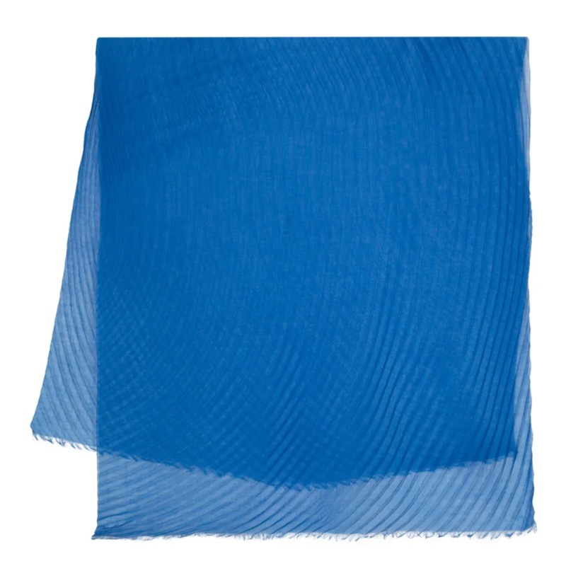 Feather Ramie Pleats Stole