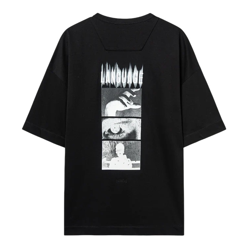 Language Graphic Semi-Over Fit Tee