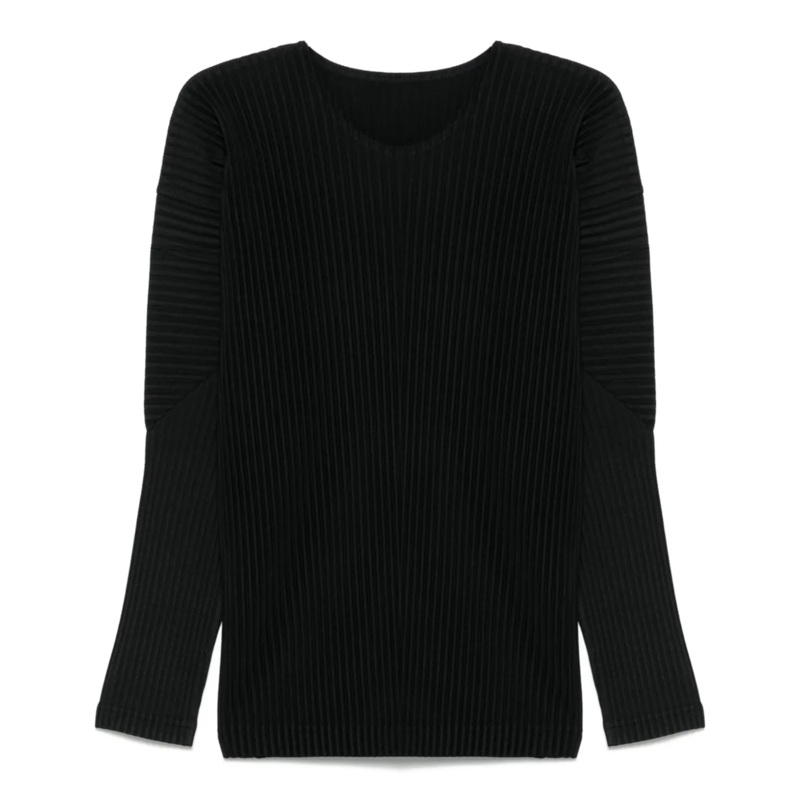 Long Sleeve Round Neck Top