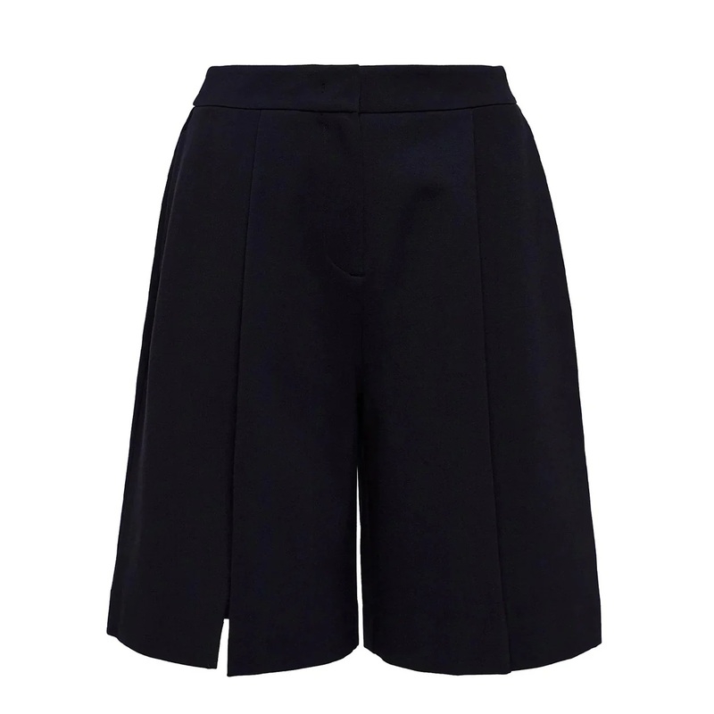 Triacetate Satin Knit Shorts