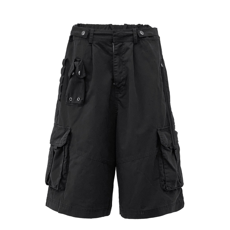 Washing Cargo Half Pants