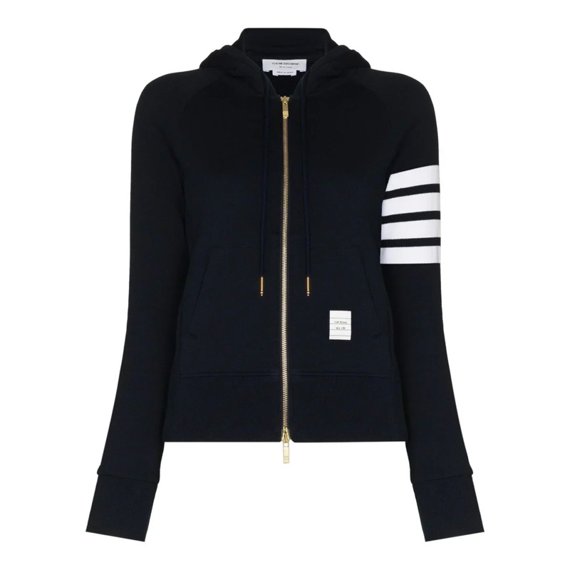 Classic Loopback 4-Bar Full Zip Hoodie Women