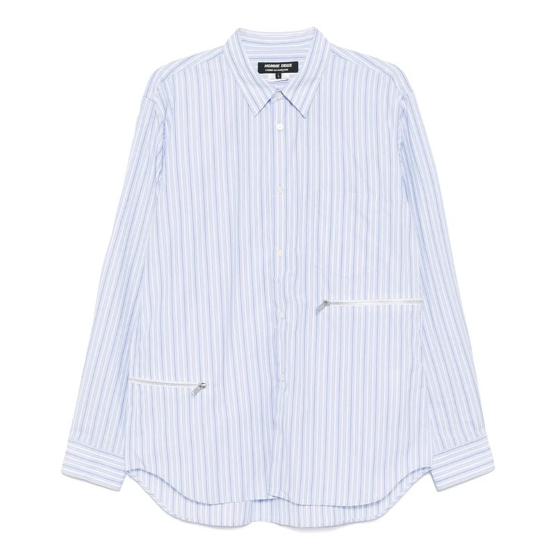 Cotton Broad Stripe Shirt