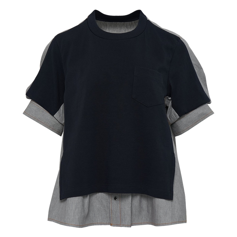 Dungaree X Cotton Jersey T-Shirt