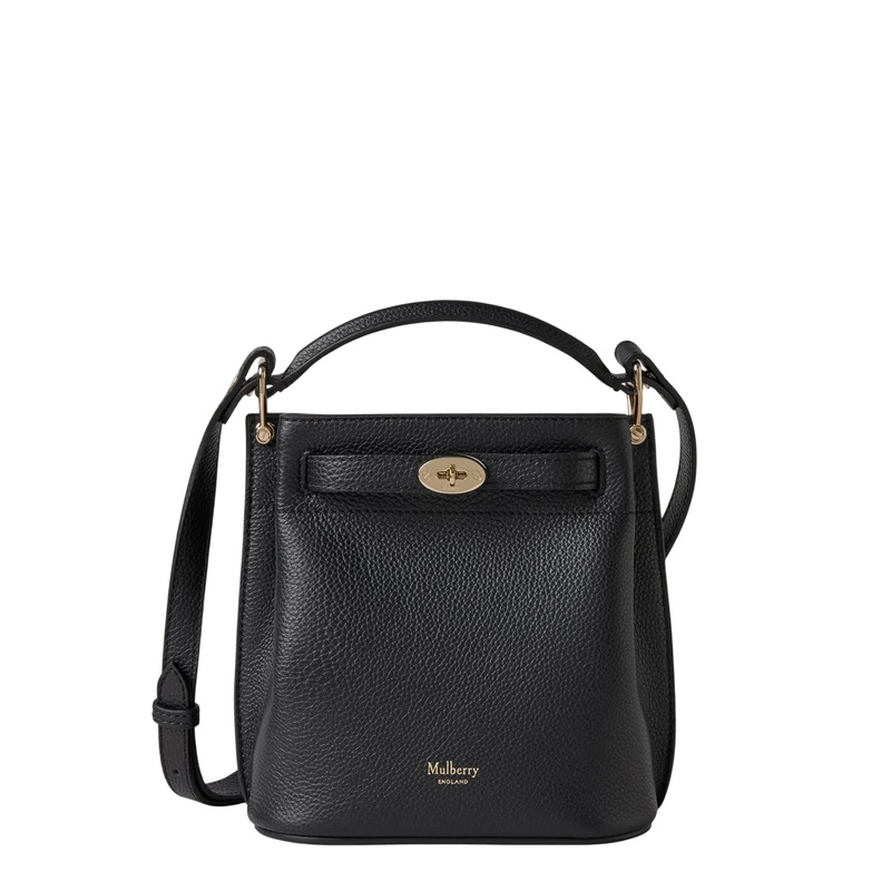 Mini Islington Bucket Black Small Classic Grain