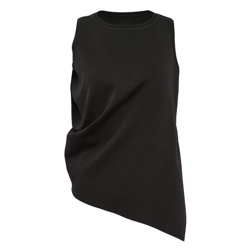 Luster Drape Knit Top