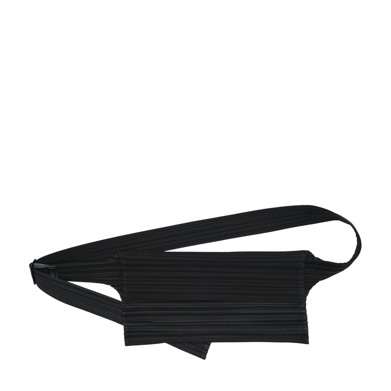 Pleats Sacoche Bag